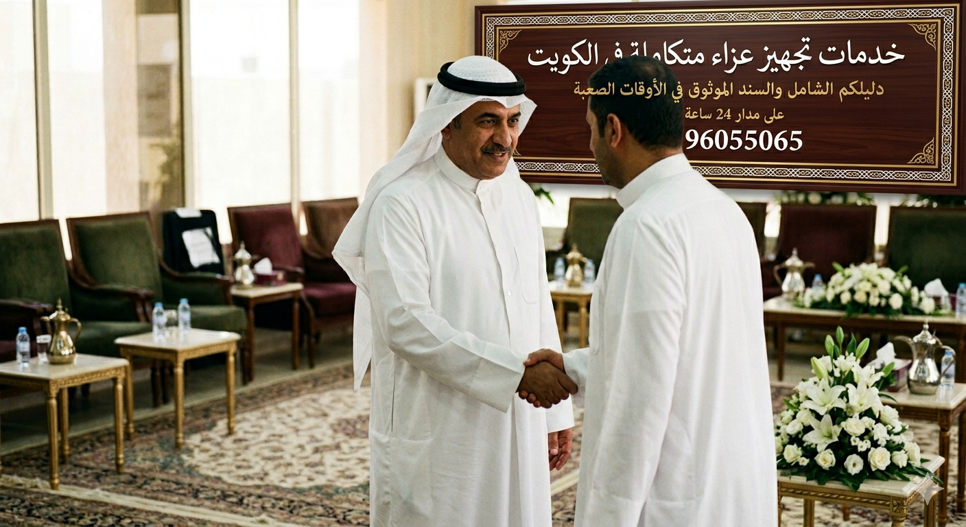 خدمات تجهيز عزاء متكاملة في الكويت