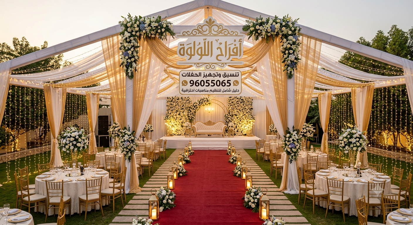 تنسيق وتجهيز الحفلات96055065