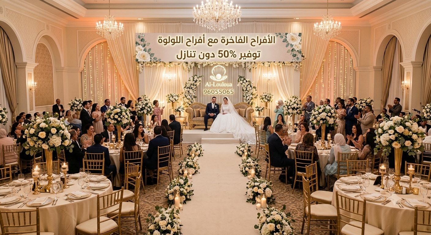 تجهيز المناسبات الرسمية والخاصة بالكويت