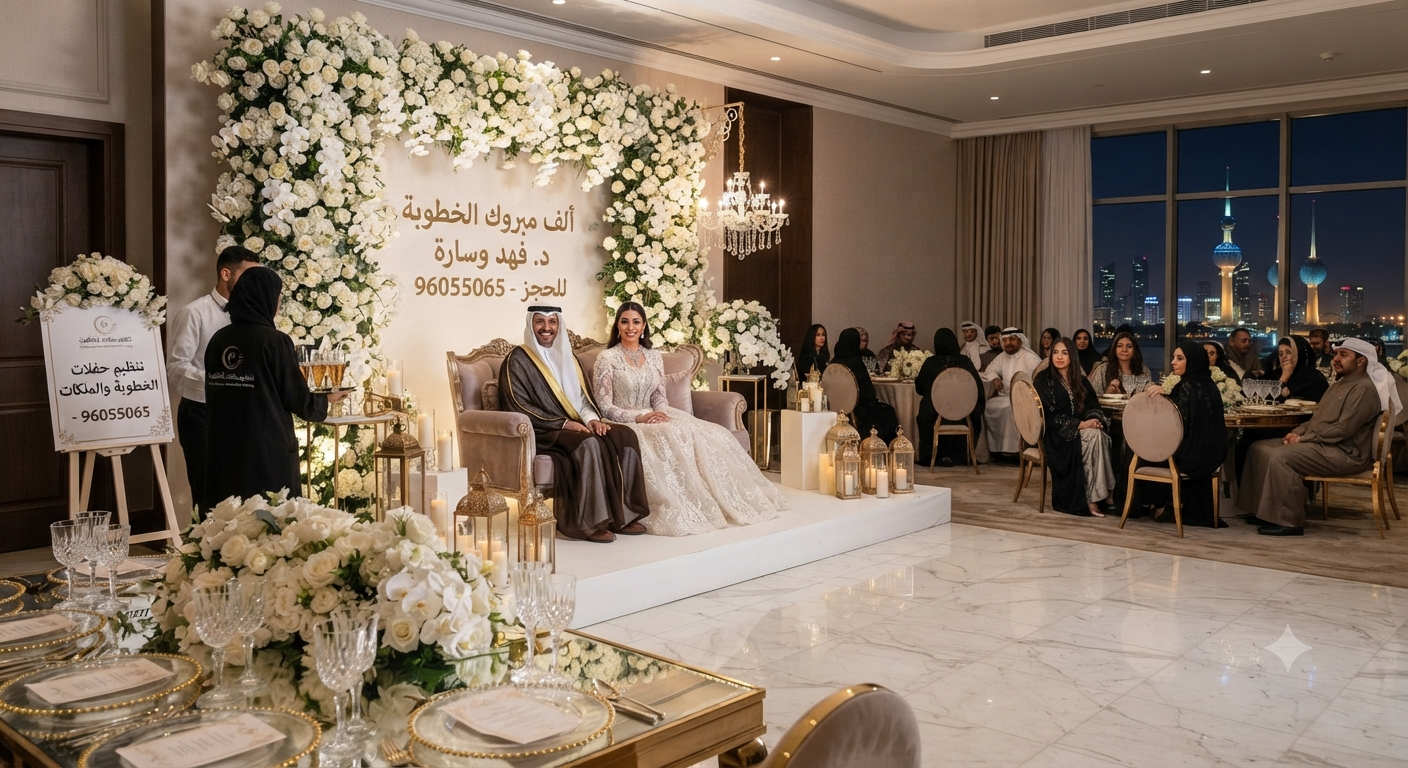 تجهيز المناسبات الرسمية والخاصة بالكويت
